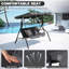 3 Person Porch Swing with Canopy