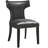 Carbon Loft Bronagh Curved Vinyl Dining Chair-1545674053
