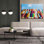 «Feune Glass Rainbow» par Epic Portfolio, estampe numérique sur toile