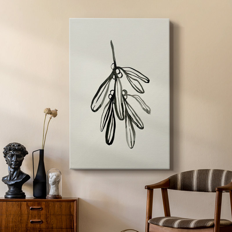 Croquis de gui I - galerie sur mesure, H 18 po x l 12 po