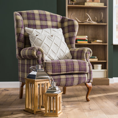 Anzilotti Upholstered Wingback Chair