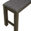 Banc de salle à manger rembourré à hauteur de comptoir Luz-115182717-115182718
