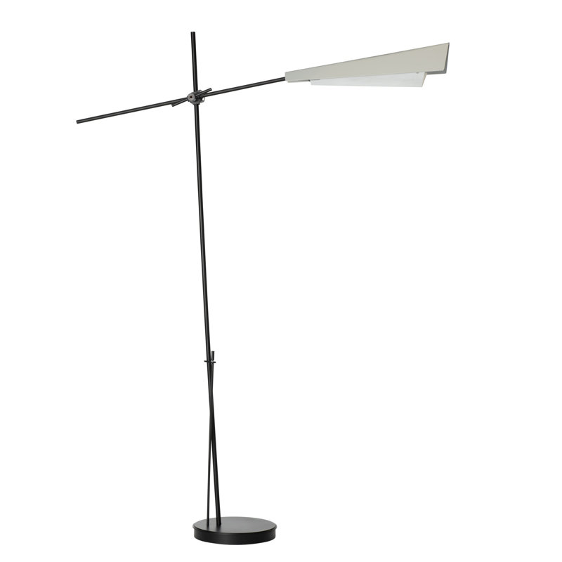 Vertex Floor Lamp, Bronze, Soft Gold