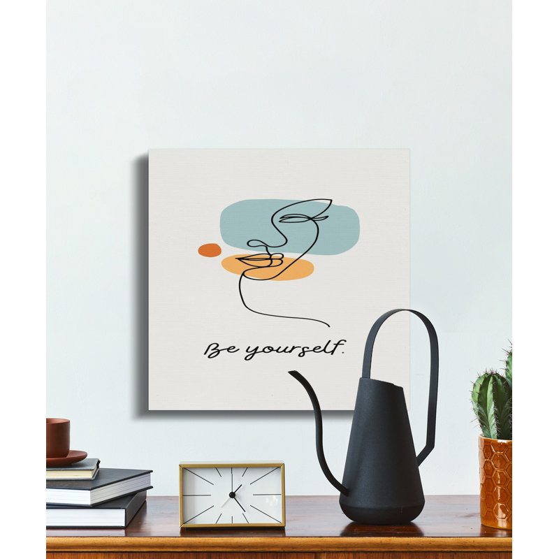 1 Piece Wrapped Canvas Wall Art Set, 15.24 cm H x 15.24 cm W