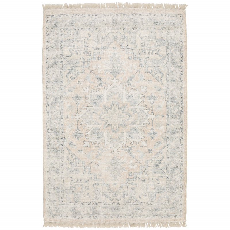 Hadden Oriental Rug, Rectangle 5' x 8'