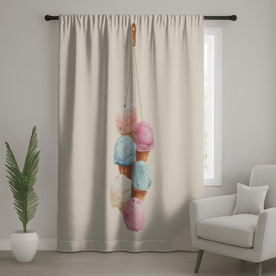 Rideaux de fenêtre empilés, rideaux transparents et occultant - 1 panneau