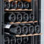 Réfrigérateur à vin 20 bouteilles avec porte réversible Ca'lefort, tablettes réglables, refroidisseur à vin à contrôle de température précis de 37 à 65 ° F, système de refroidissement à compresseur, éclairage DEL à 3 couleurs, réfrigérateur à vin à porte en verre à 2 couches, parfait pour la cuisine, la salle à manger, Bar personnel-128317457