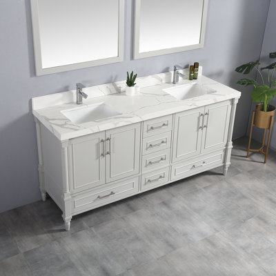 Meuble-lavabo double 72 po Mui