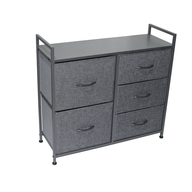Commode de rangement 5 tiroirs nola Losh