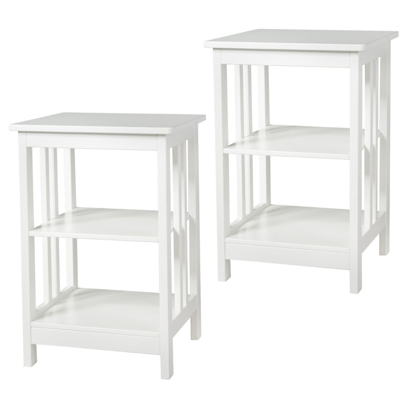 Nedmond End Table, White
