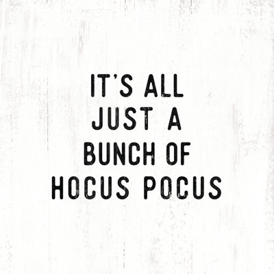 Hocus Pocus Distresimple - Wrapped Canvas Print