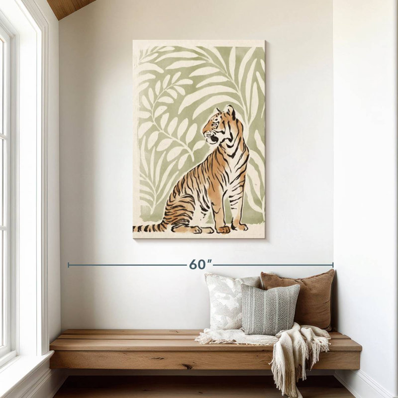 Brampt Jungle Cats II, 45" H x 30" W