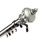 Tracie Adjustable Single Curtain Pole
