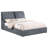 Addlie Upholstered Queen Panel Bed Dark Grey-940878717-951760960