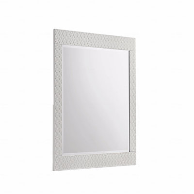 Miroir d'appoint moderne avec cadre en bois