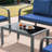 Patio Furniture Set, 4 Pieces Outdoor Patio Conversation Set with Coffee Table and Cushions for Poolside Balcony-1908736128