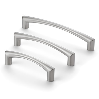 New Collection Modern Curved Arch Cabinet Drawer 3.75" 5" 6.3" Pulls Multipack