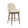 Harper Swivel Upholstered Counter Stool with Solid Wood Frame