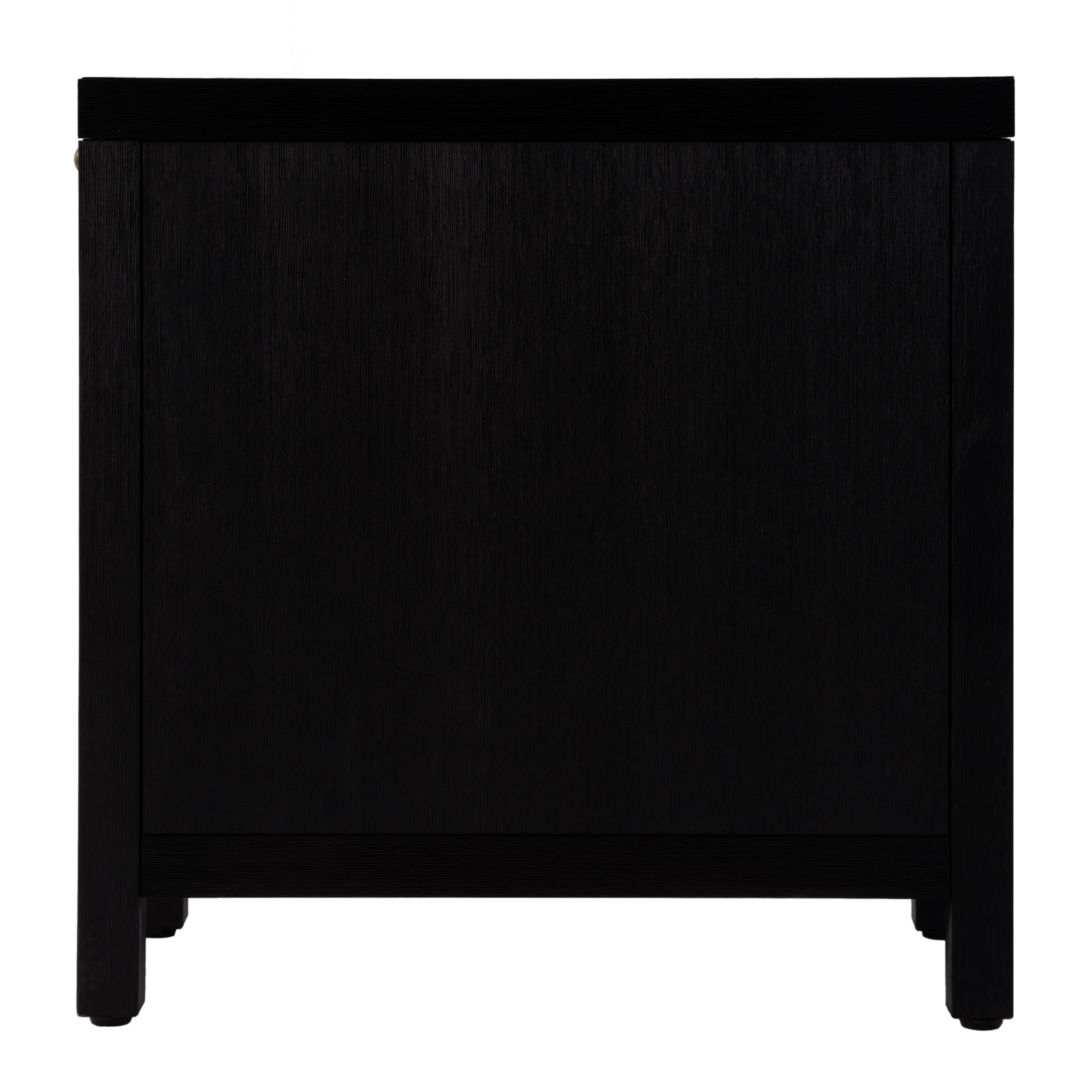 Celine 12" Acacia End Table, Antique Coffee