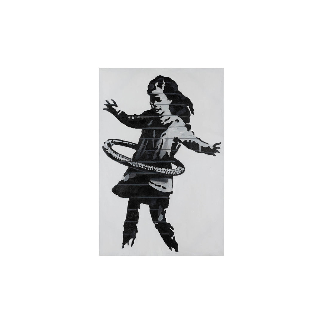 Acrylbild Banksy's Hula Hoop