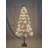 5ft Brown LED Cluster Tree with 720 Warm White LEDs Indoor Use Only