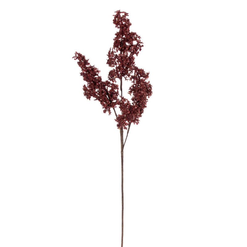 Rich Orange 28'' Faux Foliage Branch, Pink