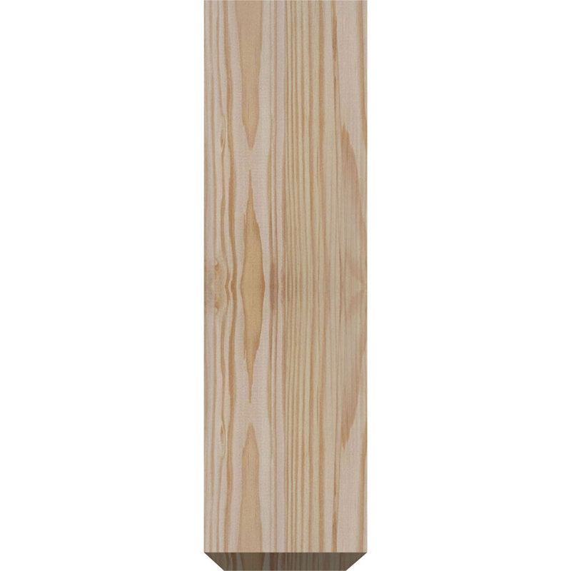 Support à fer à repasser triple 4 po Crawley, H 16 po x P 13 1/2 po, Cèdre rouge de l'Ouest l 3 1/2 po x T 4 po (lisse