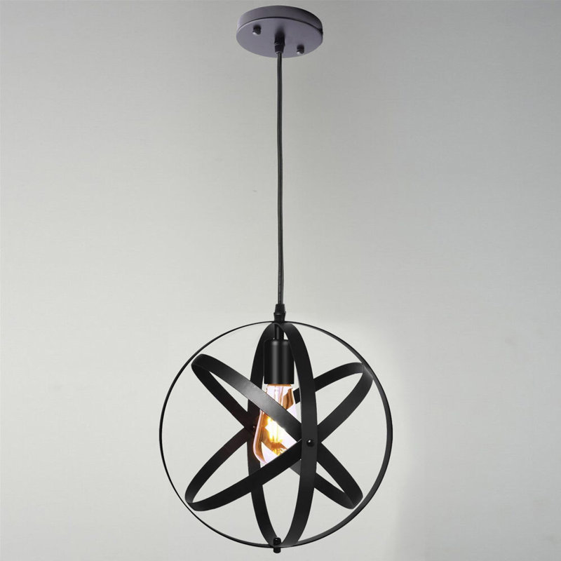 Luminaire suspendu sphère 1 lumière Lemp