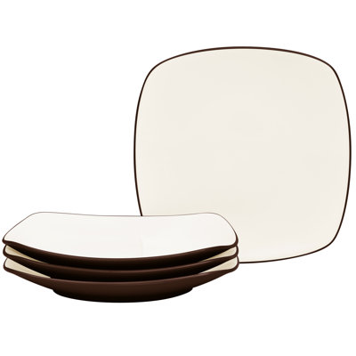 Noritake Colorwave Square Dinner Plates, 10-3/4"
