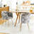 Modern Velvet Upholstered Kitchen Chairs Dining Chairs Set of 2-184720970