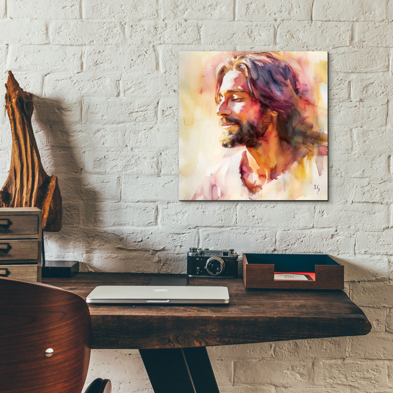 «Light of Compassion» par Ivan Guaderrama, art mural en verre acrylique, H 12 po x l 12 po x P 0,13 po