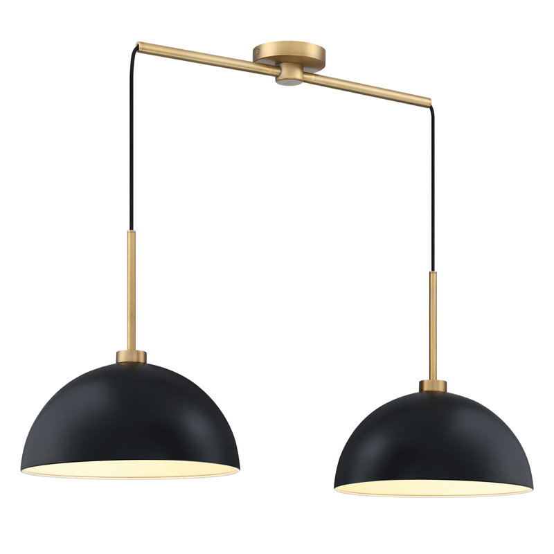 2-Light Kitchen Island Pendant