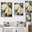 Pivoines botaniques rétro dévoilées sur toile-967258076-967258078
