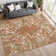 Machine Washable Indoor/Outdoor Bourkelands ACN2334 Floral Rug