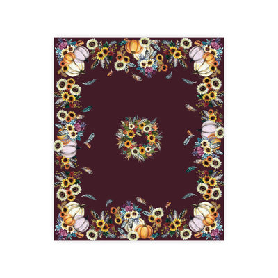 Fall Feathers Table Cloth