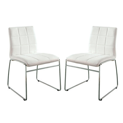 Valisa Faux Leather modern dining chairs, kitchen chairs, dinning chairs -  Orren Ellis, 1CE0F0F91B704D9AA08F4450140B3987