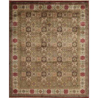 Golden Age Hand Knotted Wool Area Rug