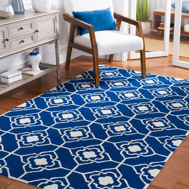 Barbaraa Hand Hooked Performance Geometric Rug