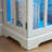 Antique White Glass Cabinet With Adjustable Shelves And Advanced Construction Stunning Showcase Control
