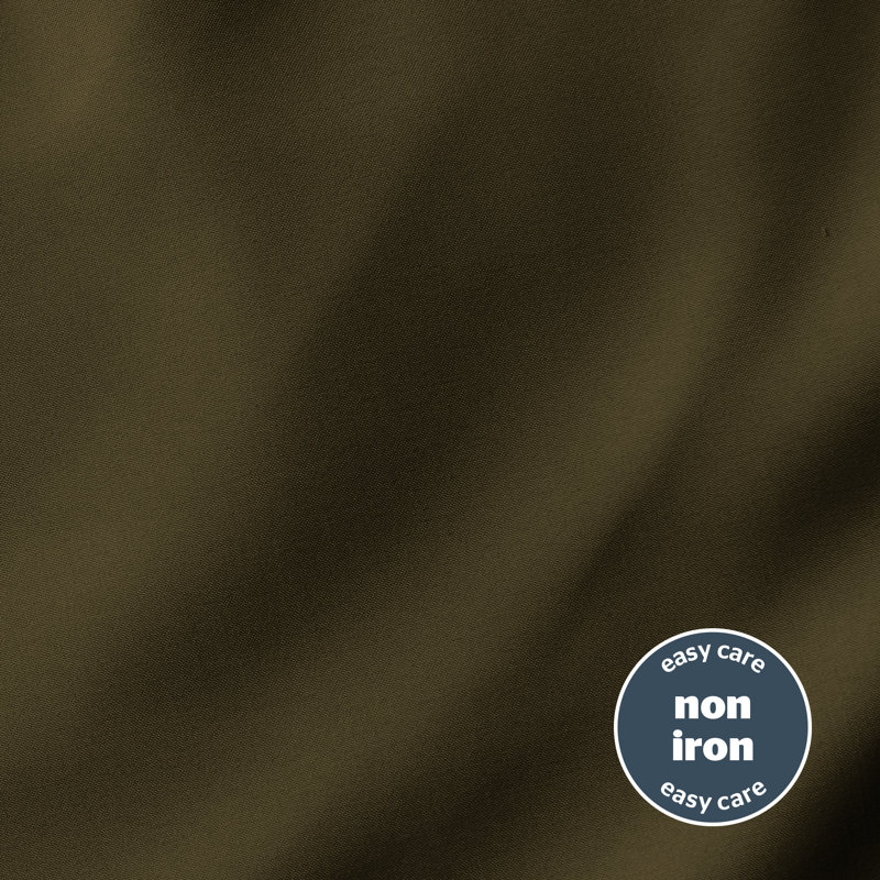 Silentnight Supersoft Fitted Sheet, Double (4'6), Green