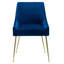 Fauteuil d'appoint en velours Koblas-1977305606