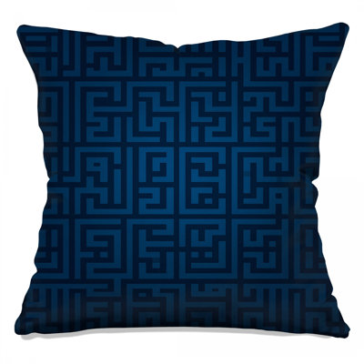 Coussins décoratifs Blue Maze