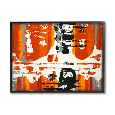 «Burnt Orange Momentum» par Third and Wall - impression