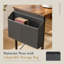 Bureau en L réversible de 50 po de large avec sac de rangement Hussan-1490599671-1478660009