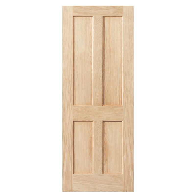 Derwent Oak Internal Door Unfinished, 198.1cm H x 61cm W x 3.5cm D
