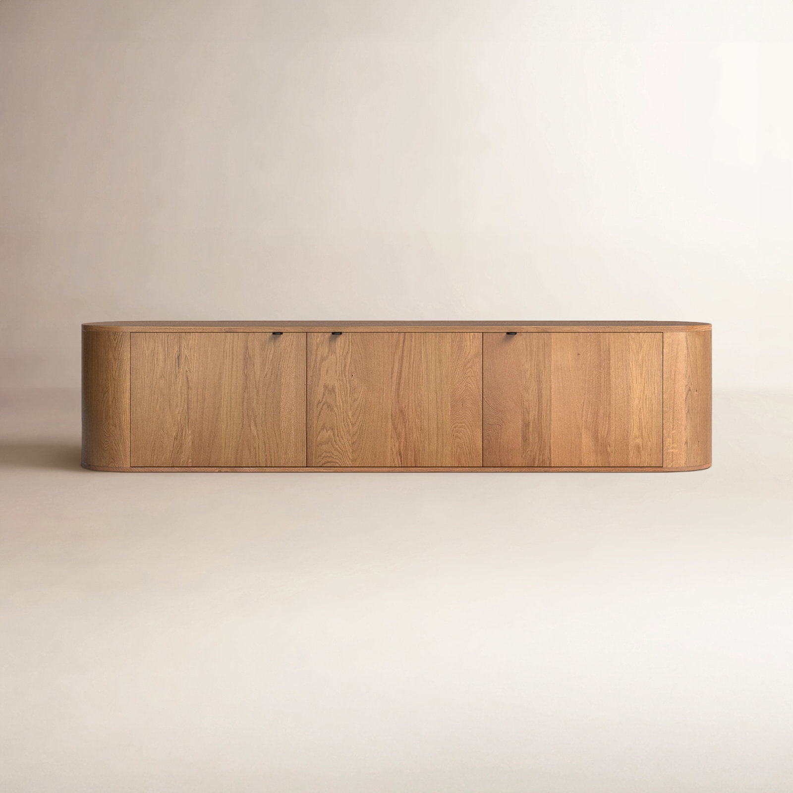 Element 80'' Media Console, No, Brown