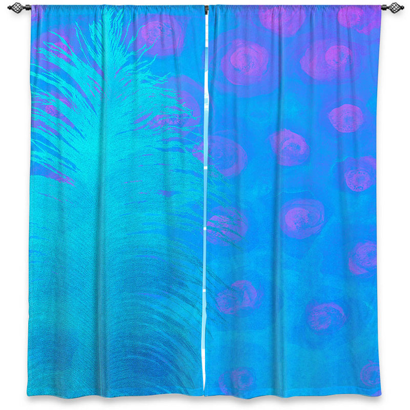 Room Darkening Curtain Pair, 20" W x 61" L