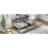 Multifunctional Wooden Twin Size Bed With Storage And Workspace, Modern Design For Small Bedrooms