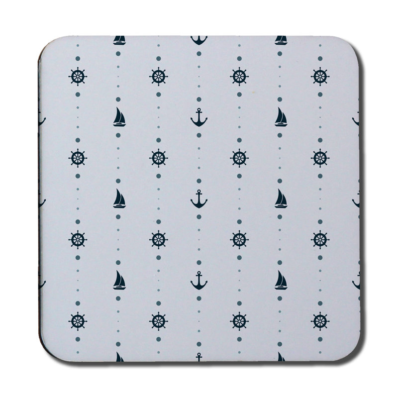 Square 6 Piece Coaster Set