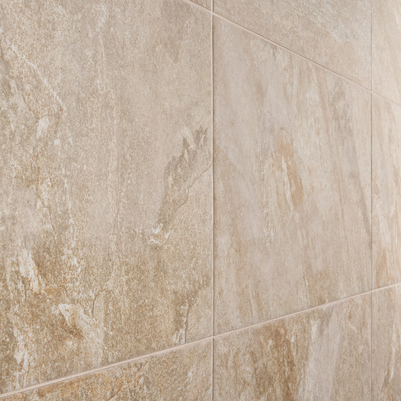 Stonewell 17.32 In. X 25.98 In. Matte Porcelain Floor And Wall Tile (12.48 Sq. Ft. / Case), Sand Beige
